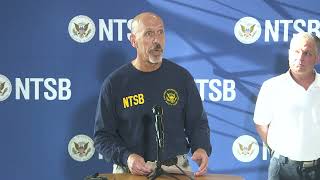 NTSB Media Briefing: Member Graham Dallas, Texas Mid Air Collision (13/11/22)