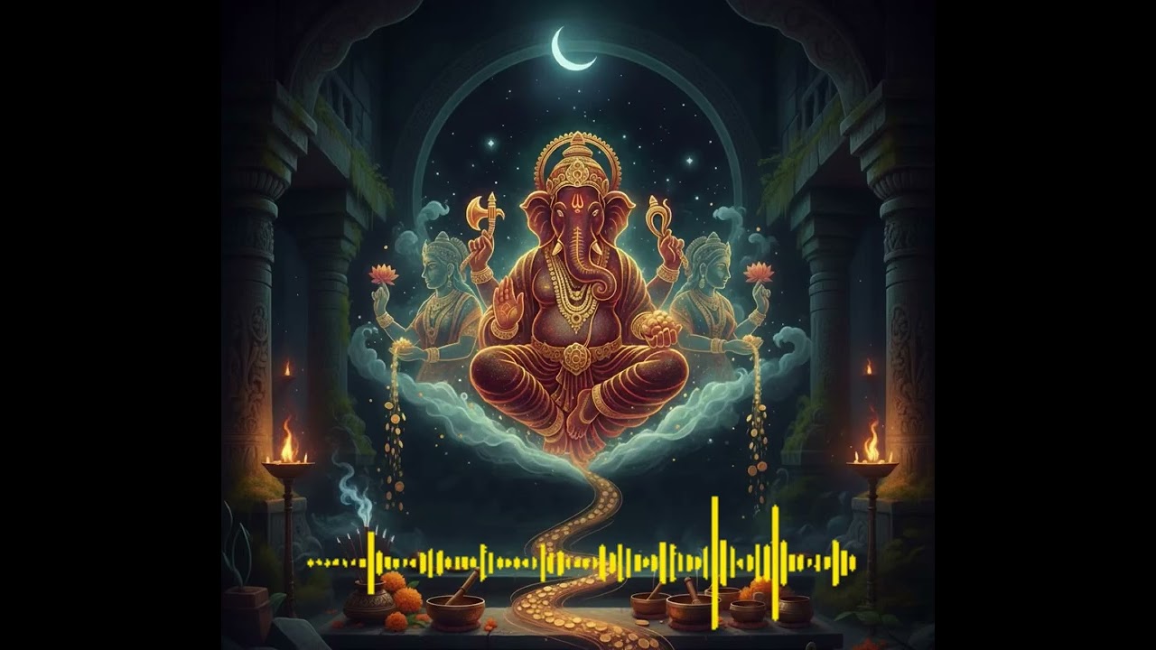 Flow of Abundance: Ancient Mantra for Prosperity, Luck & Wealth | Ganesha & Lakshmi Meditation