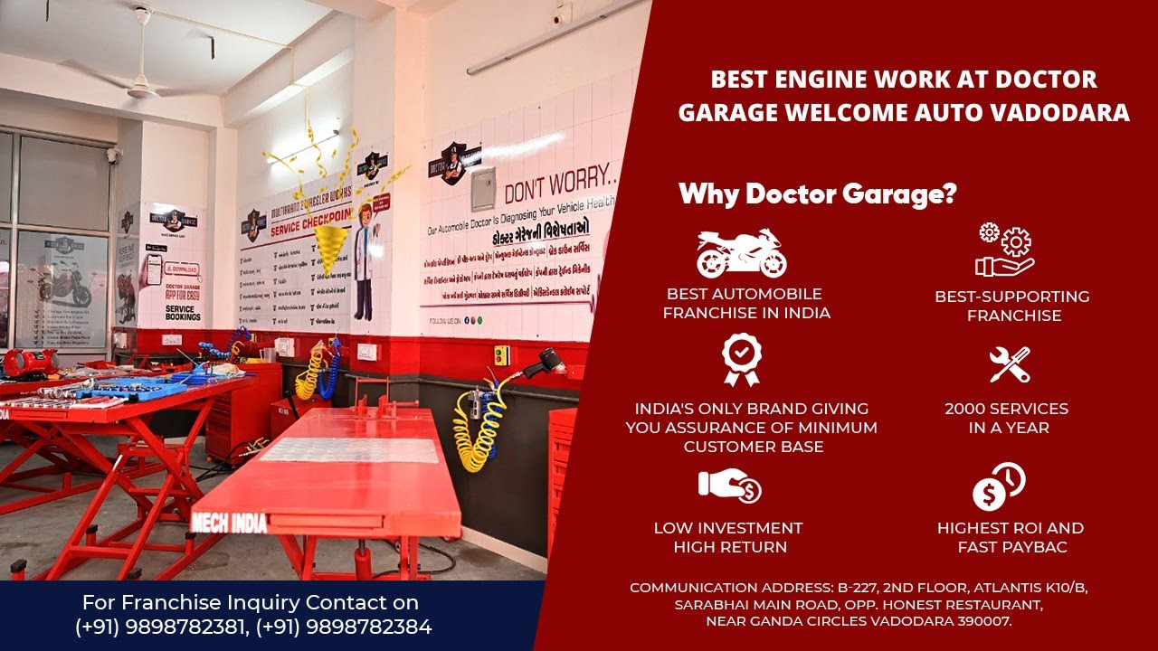 BEST ENGINE WORK AT DOCTOR GARAGE WELCOME AUTO VADODARA