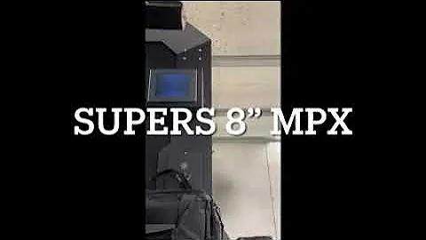 9mm Form 1 suppressor, 1.75od 5.5" long, single-clipped radials