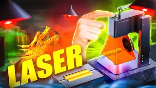 КАК ЭТО РАБОТАЕТ? ЛАЗЕР БЕЗ ОСЕЙ 😲 LASER PECKER 2 САМЫЙ КОМПАКТНЫЙ И УДОБНЫЙ ЛАЗЕРНЫЙ ГРАВЕР