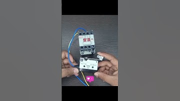 Use Microswitch to control contactor