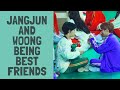 Jangjun and woong being best friends  moments golden child  ab6ix