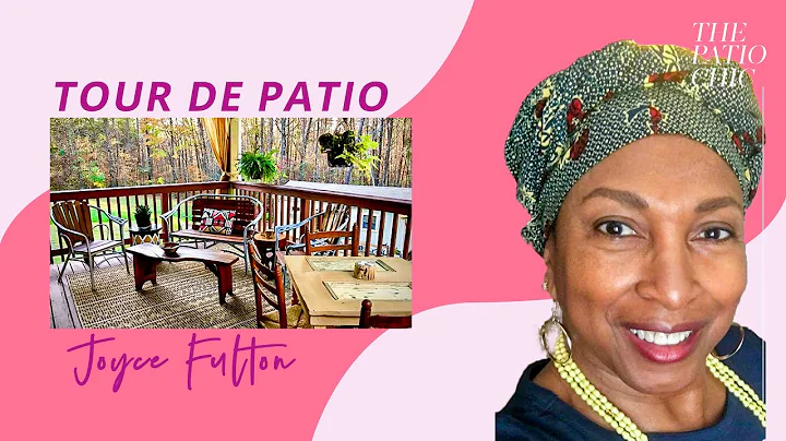 DIY Everything Patio | Tour De Patio With Joyce Fu...