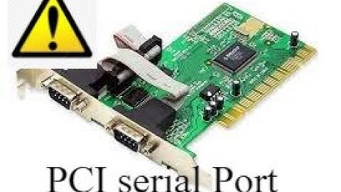pci serial port driver