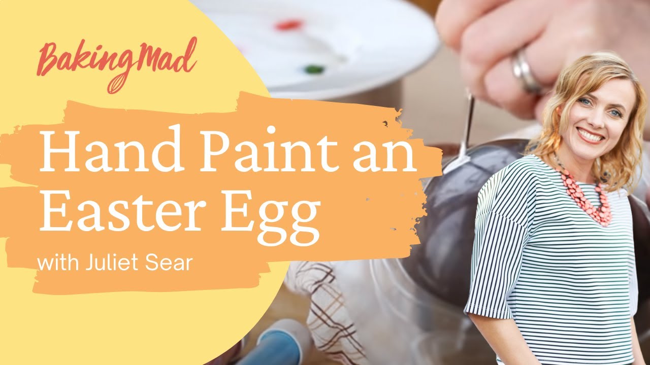 How to hand paint an Easter Egg - YouTube