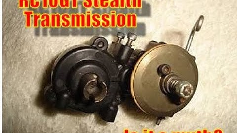 Installing a "Stealth" Transmision to a RC10GT