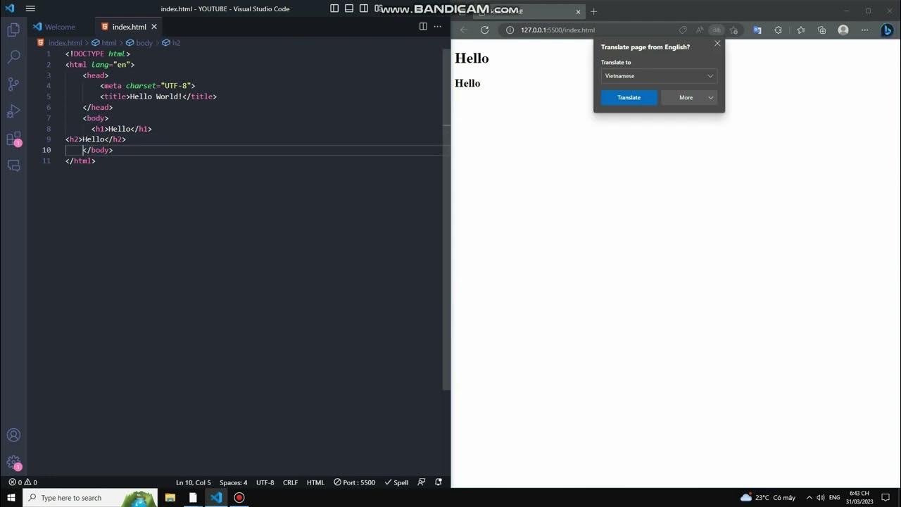Cách viết hàm h1-h6 trong html (How to write h1-h6 function in html ...