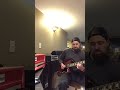 Friedman JEL-20 20 watt amp Jake E Lee with 1961 Gibson SG standard VOS Blues jam tones part 1