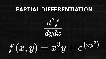 Partial Derivative / Differentiation: Finding d^2f/dydx Of A Function