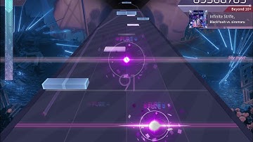 【Arcaea】Infinite Strife, [Beyond 10.9] 9.851m (17-16)