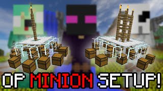 How to BUILD the BEST MOB MINION Setup! | Hypixel Skyblock