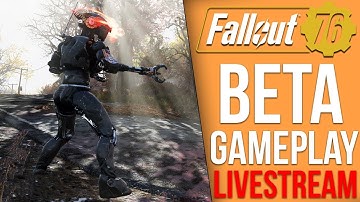 Fallout 76 BETA Playthrough - Part 1 (Fallout 76 Livestream)