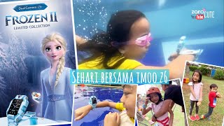 Pengalaman Zara Cute Sehari Bersama imoo Z6 Limited Collection Frozen | Watch Phone keamanan Anak