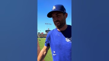 Catching up with Gavin, featuring Chris Taylor (Dodgers). #baseball #mlb #interview #dodgers