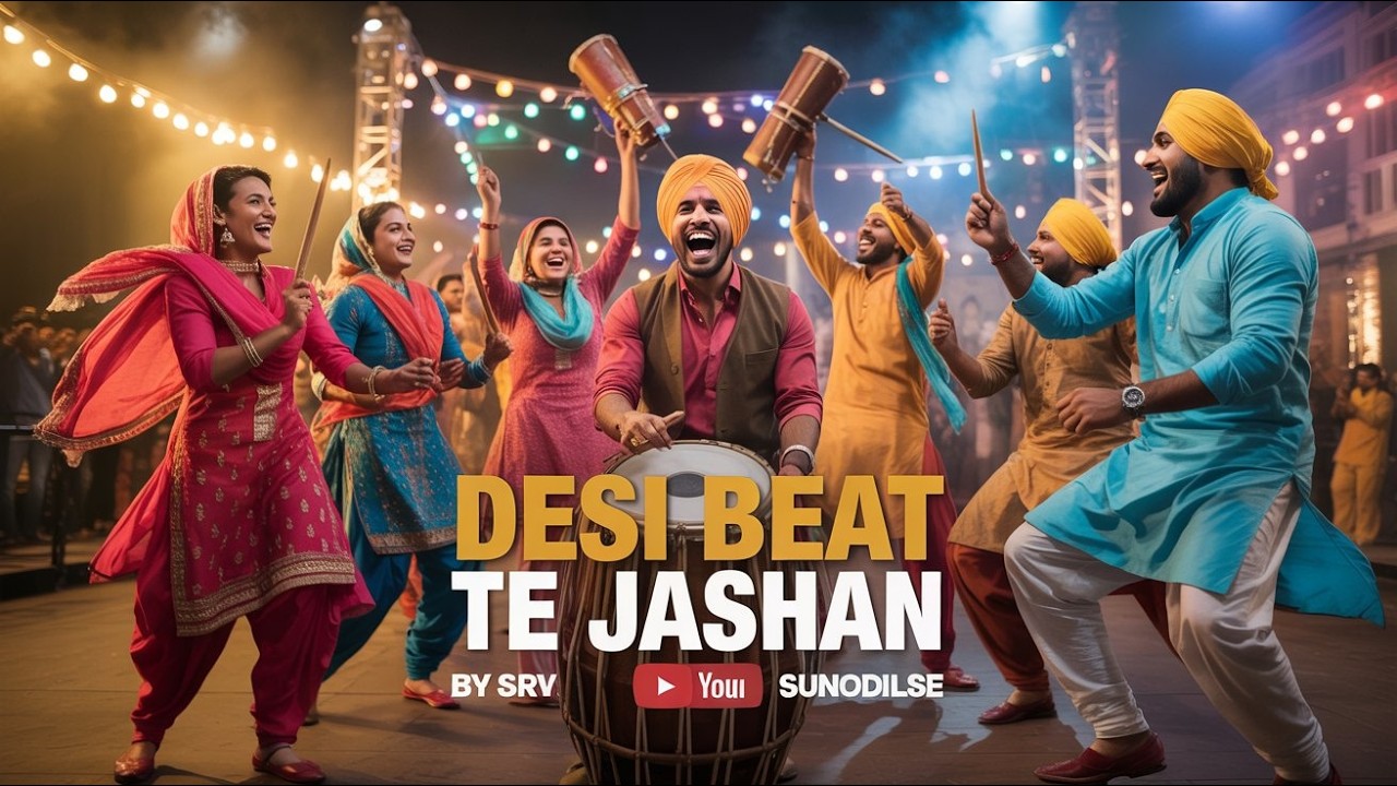 🥁 Dhol Vajda Balle Balle 💃🕺 | Punjabi Party Anthem | Srv | SunoDilSe