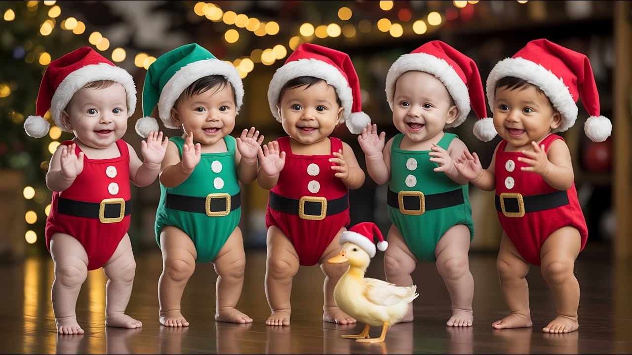 Jingle Bells 2026 🎄 Kids Christmas Dance Party | Fun Nursery Rhymes for ...