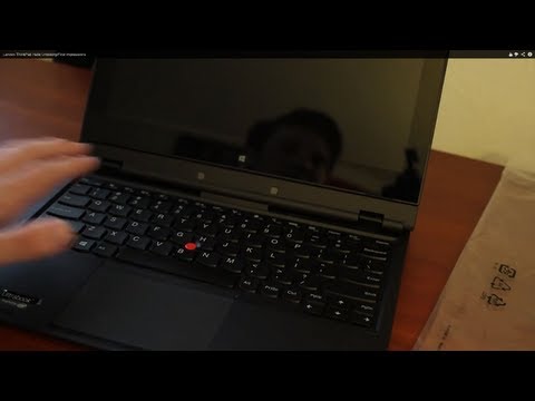 Lenovo ThinkPad Helix Unboxing/First Impressions