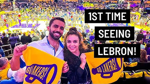 Lakers vs Warriors Playoff game at Crypto Arena!