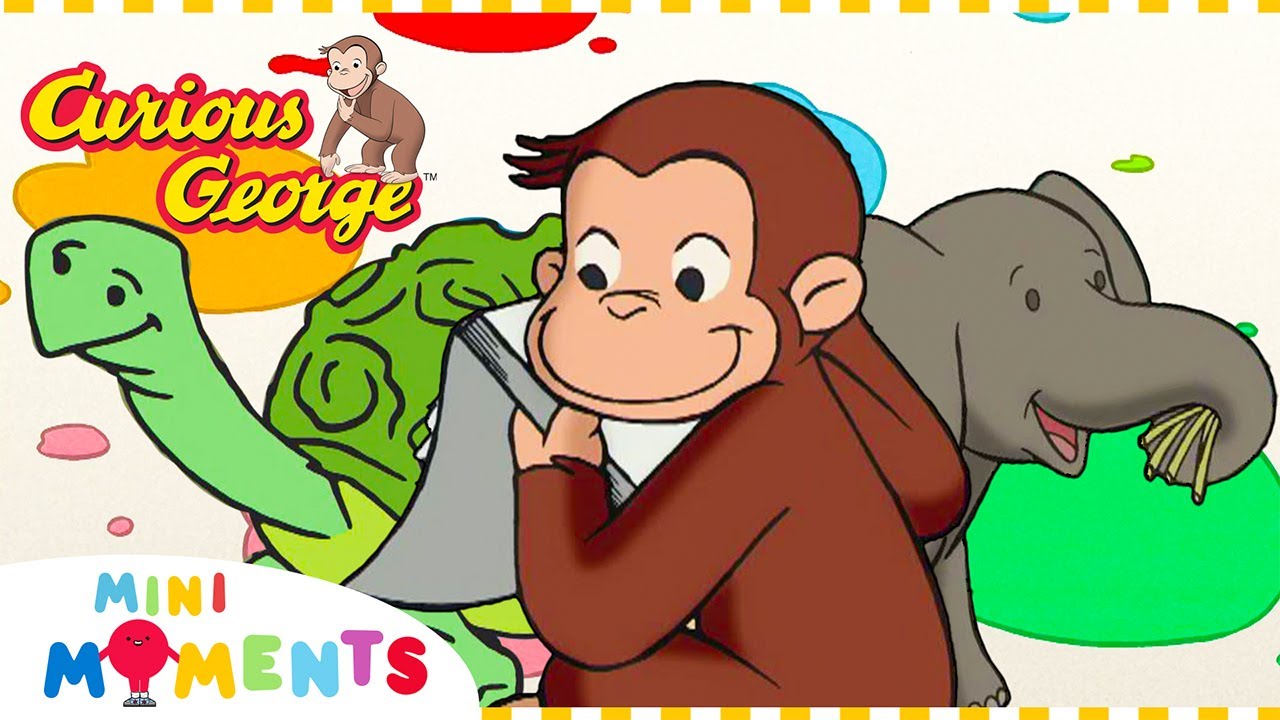 Who's George's New Neighbour 🔊 ? | Curious George | Mini Moments - YouTube