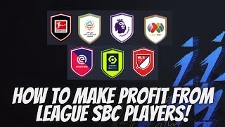 How To Make Profit From League SBC Players - FIFA 22