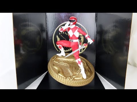 Mighty Morphin Red Ranger Statue (PCS Collectibles) Unboxing/Review