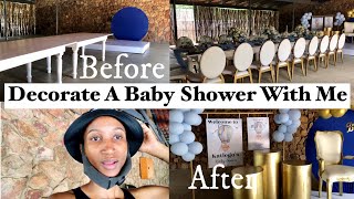 Decorate A Baby Shower With Me | Event Planner | Kagi M.