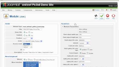 Joomla Gallery PowerPlay Installation