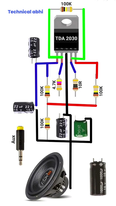 TDA 2030 ic amplifier |