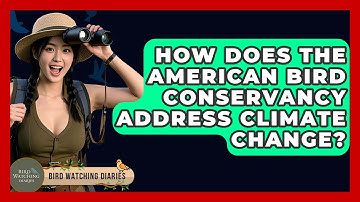 How Does The American Bird Conservancy Address Climate Change? - Bird Watching Diaries