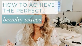 Tutorial: How to Achieve the Perfect Beachy Waves