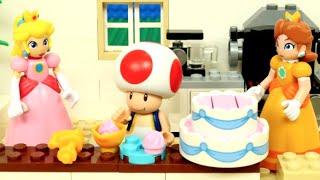 マリオの誕生日パーティー【スーパーマリオのレゴ物語】