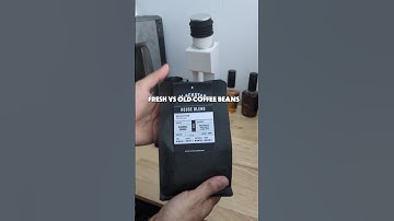 Fresh vs old Coffee Beans #coffee #espresso