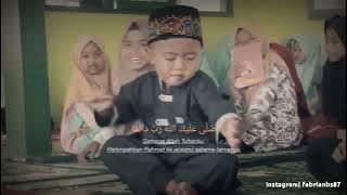 History WA anak kecil lucu lirik sholawat