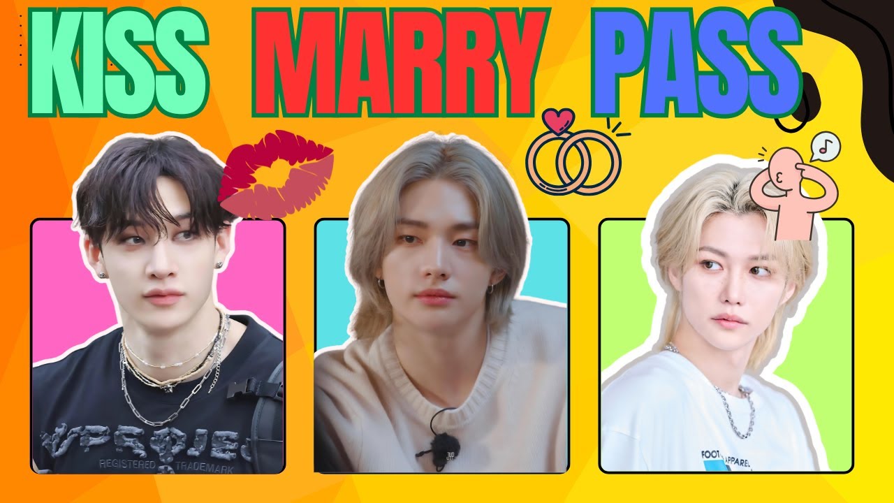 KISS MARRY PASS KPOP GAMES 2 |KPOP QUIZ KISS MARRY OR KILL KPOP IDOLS ...