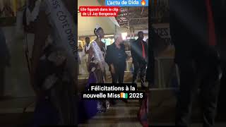Félicitation À La Nouvelle Miss 2025