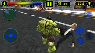 Superhero City Battle Monster Fighting | Level 4 | Hulk Game screenshot 2