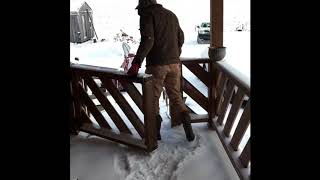 Sledding 2020 Home made fun