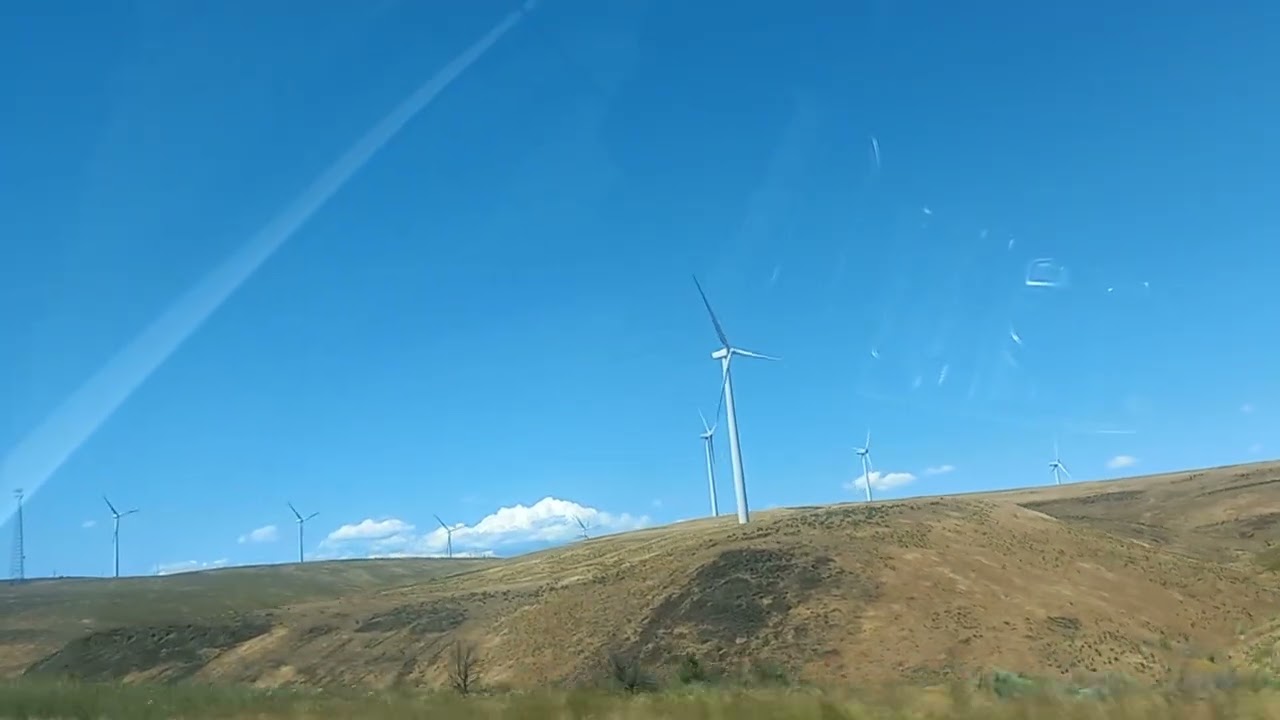 One reason of American self sufficiency in Energy sector is Palouse Wind Farm in Washington