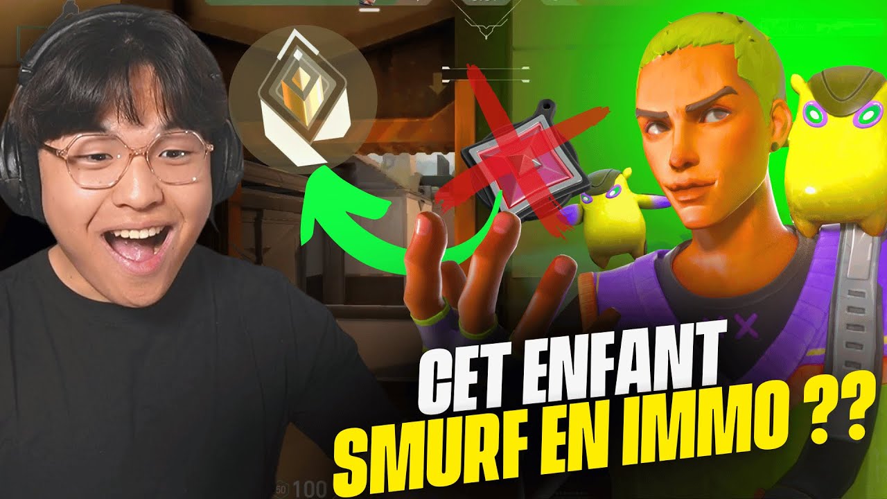 IL ME RECONNAIT ET DIT QU'IL SMURF !! | Valorant