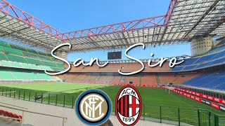 4K San Siro Stadium Tour Italy A.c. Milan & Inter Milan Europe Summer Trip Ep. 3