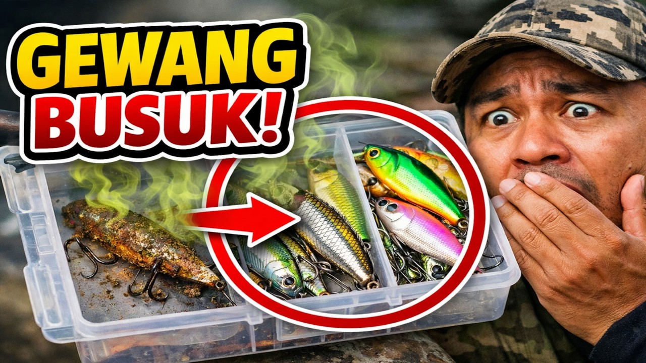 Anda Sedang MERACUNI Kotak Pancing Sendiri? Kesilapan Simpan Gewang Yang Ramai Tak Sedar.