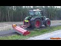 4K| Fendt 516 Vario & New Holland T6.160 With Brush Cutters