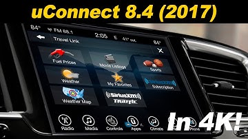 2017 Chrysler uConnect 8.4 Infotainment Review  - In 4K!