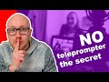 How to read a script on camera (NO teleprompter)