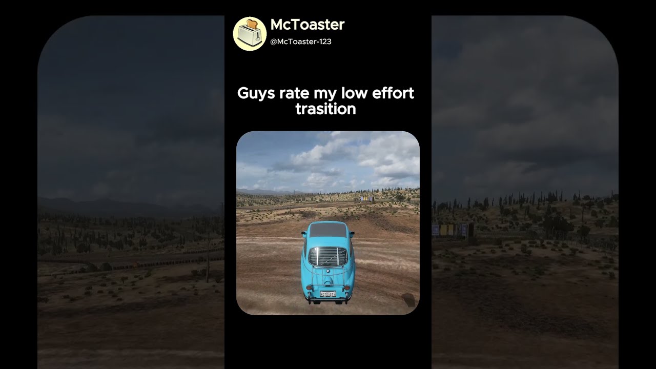 EVERYONE Rate This Clean Transition In Forza Horizon 5 Please 3