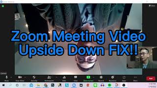 Upside down zoom meeting video FIX!!! screenshot 5