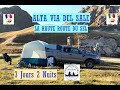 Alta via del sale    la haute route du sel   road trip 4x4   3 jours  2 nuits 