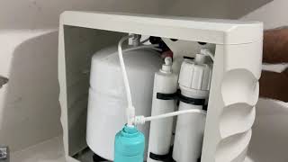 Su arıtma cihazı pompa bağlantısı ve pompa ilavesinin sebebi