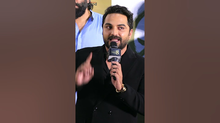 Vishwak Sen Speech | GAAMI Trailer Launch Event | Chandini Chowdary | Silly Monks Tollywood